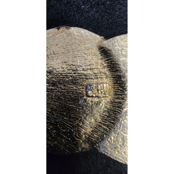 Vtg Mimi DI N  Coin Belt Buckle Gold Tone 7 Authentic Coins Jewelry Collectible - Picture 6 of 6